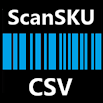 Code-barres au format CSV feuille de calcul