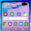 Galaxy S10 blau-rosa | Xperia ™ Theme Premium-