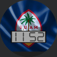Bandeira de Guam para relojoeiro