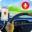 Direcciones de conducción de voz del GPS, navegación GPS, mapas