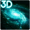 تصاویر پس زمینه زنده 3D ذرات فضایی 1.0.4