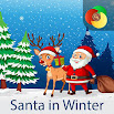 Santa in Winter | Live Wallpaper | Xperia Theme 1.0.5