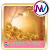gold flower - Xperia theme 1.0.0