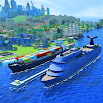 Port morski: Zbuduj ładunek miejski i statkowy w strategii Sim 1.0.115