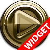Widget Poweramp, Gold Glas 2.09-build-209