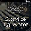 Storyline Typewriter FlipFont 87k