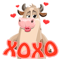Crazy Cow Stickers for WhatsApp - WAStickerapps 1.0