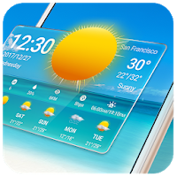 Transparante weer- en klok-app 2018 16.6.0.6243_50109