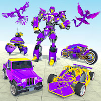 Ramp Car Robot Transforming Game: Robot Car Games 1.2