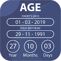 Leeftijdscalculator op geboortedatum 2.1.2