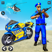 Inseguimento di gangster in bici della polizia degli Stati Uniti: giochi di moto della polizia 1.1.3