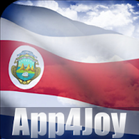 Sfondo animato bandiera Costa Rica 4.2.5