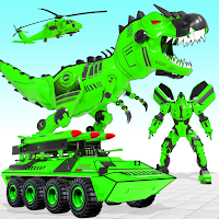 Serangan Rudal Robot Angkatan Darat AS: Game Robot Truk 22