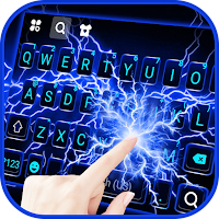 Blue Lightning Keyboard Theme 3.0