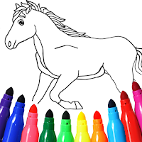 Livre de coloriage cheval 15.3.8