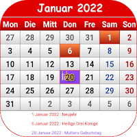 Deutsch Kalender 2021 1.31