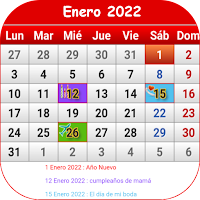 Мексика Calendario 2021 1,34