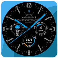 Esfera de reloj Marine Commander para WearOS 1.7.4.65