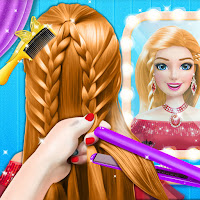 Braided Hairstyle Salon: Make Up And Dress Up 0.8
