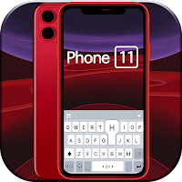 Red Phone 11 Keyboard Theme 1.0