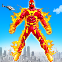 Flying Fire Hero Robot Transform: Robot Games 2.0.5