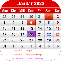 Österreich Kalender 2021 2.03