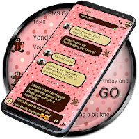 SMS Theme Love Chocolate pink 250