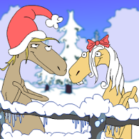 Christmas Caroling Horses 2.2
