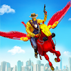 Flying Horse Robot Hero Cowboy Robot Games 4