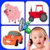 Sound for kids. Baby touch sound. Laugh & cry 2.5