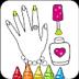 Glitter Nail Drawing Book and Coloring Game 5.0