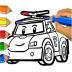 RobotCar Robot Police Paint and Learn Colors 1.7