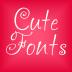 Cute Fonts for FlipFont 