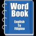 Word book English to Filipino Rainy