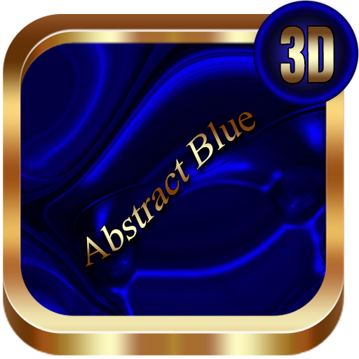 Download Abstract Blue 3D Next Launcher 1.2 Apk for android