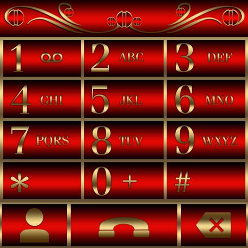 Download Abstract Red Dialer theme 1.2 Apk for android