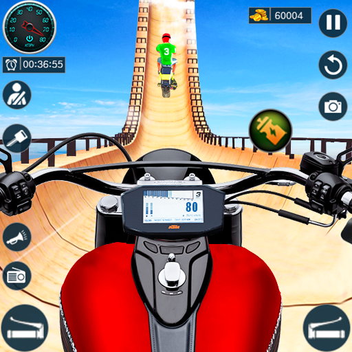 Download Bike Stunt Racing Games 3D 1.6 Apk for android