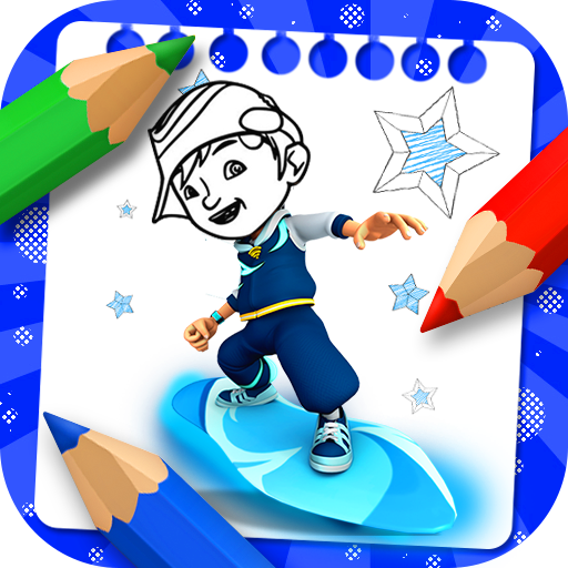 Download Boboiboy coloring cartoon game 1.31 Apk for android