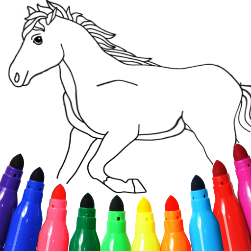 Download Cheval Jeu de Coloriage 18.4.6 Apk for android