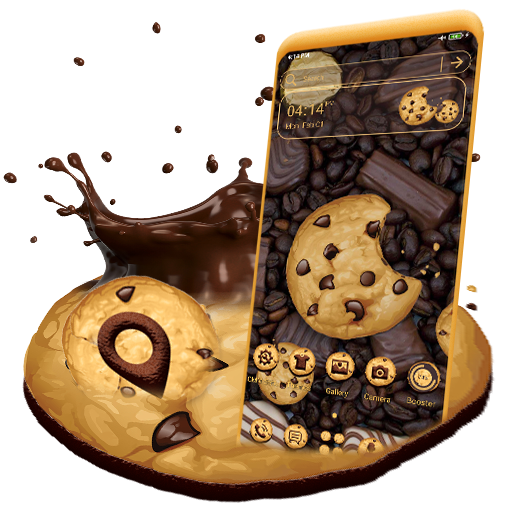 Download Chocolate Cookie Theme 3.2 Apk for android