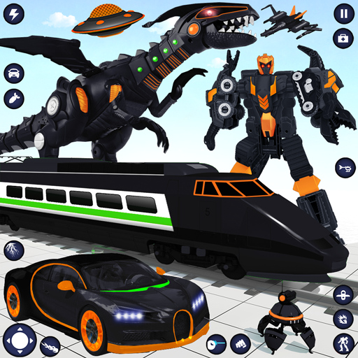 Download Dino Transform Robot Car Game 98 Apk for android