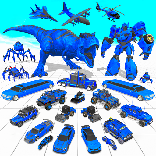 Download Dino Transform Robot Games 9.6 Apk for android