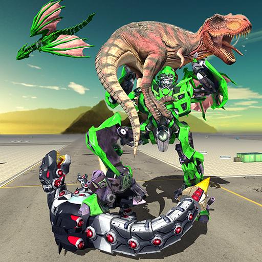 Download Dragon Robot Transform Game 1.6 Apk for android