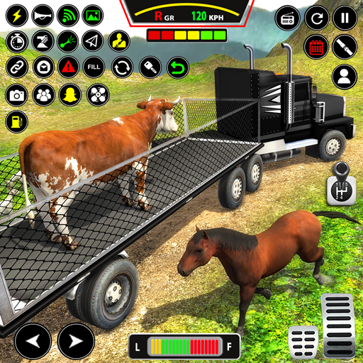 Download Farm Animal Truck Driver Game 2.8 Apk for android