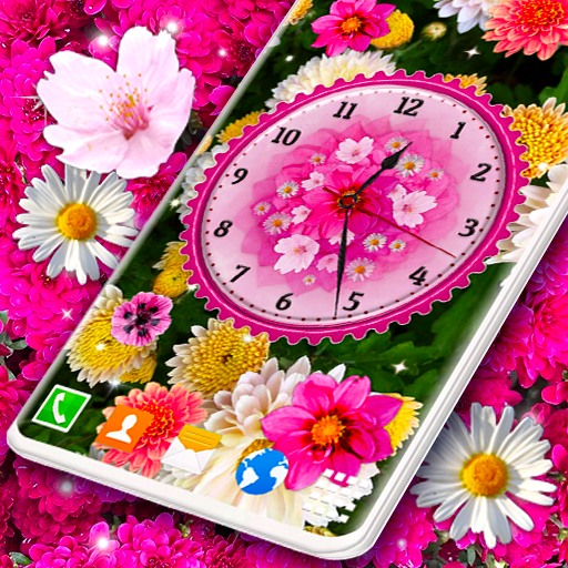 Download Flower Blossoms Spring Clock 6.10.3 Apk for android