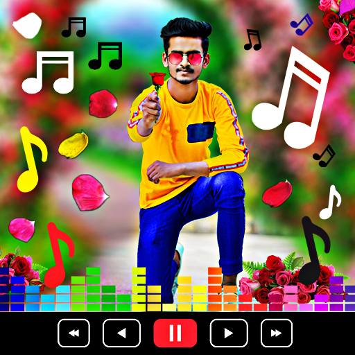 Download Flower photo video maker songs 1.12 Apk for android