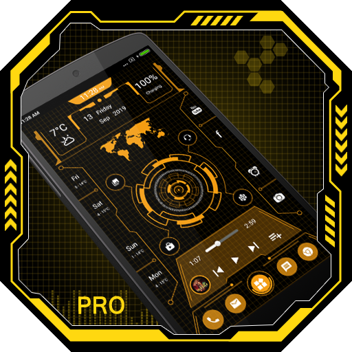 Download Futuristic Launcher Pro 39.0 Apk for android