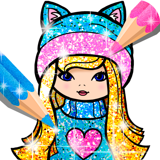 Download Girls Color Book with Glitter 1.1.9 Apk for android