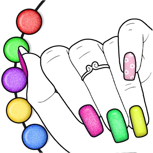 Download Glitter Nail Coloring Game 16 Apk for android