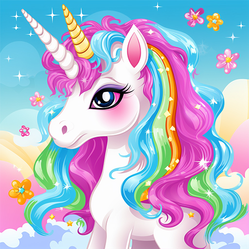 Download Habiller Licorne - Jeux Filles 2.6 Apk for android